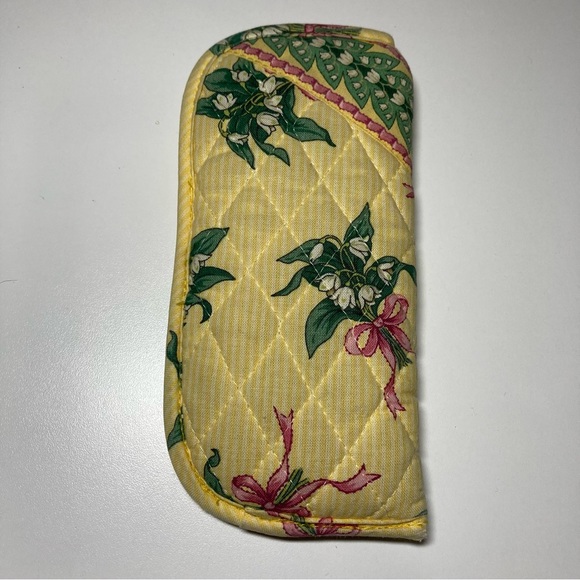Vera Bradley Hope Lilly of the Valley Retired Soft Double Eyeglass Case - Picture 2 of 11